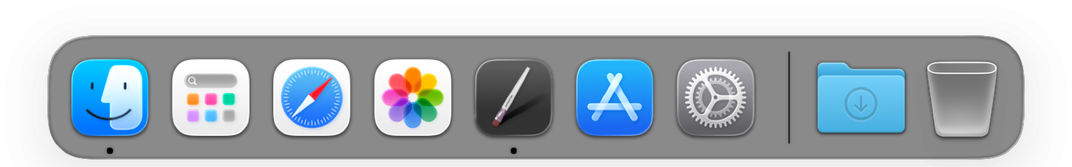 macOS Dock with the Diffraction application shown running.